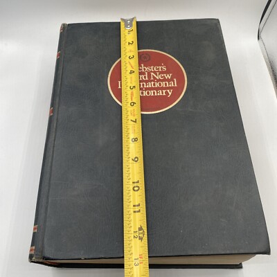 Websters Third New International Dictionary 1976 G & C Merriam Co