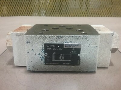 Mannesman Rexroth Z2S 10-1-32 Hydraulic Valves #081TBA39PR2