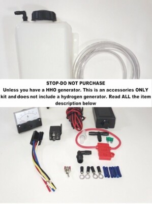 HHO DRY CELL KIT HYDROGEN GENERATOR Accessories Starter Kit --No HHO Generator