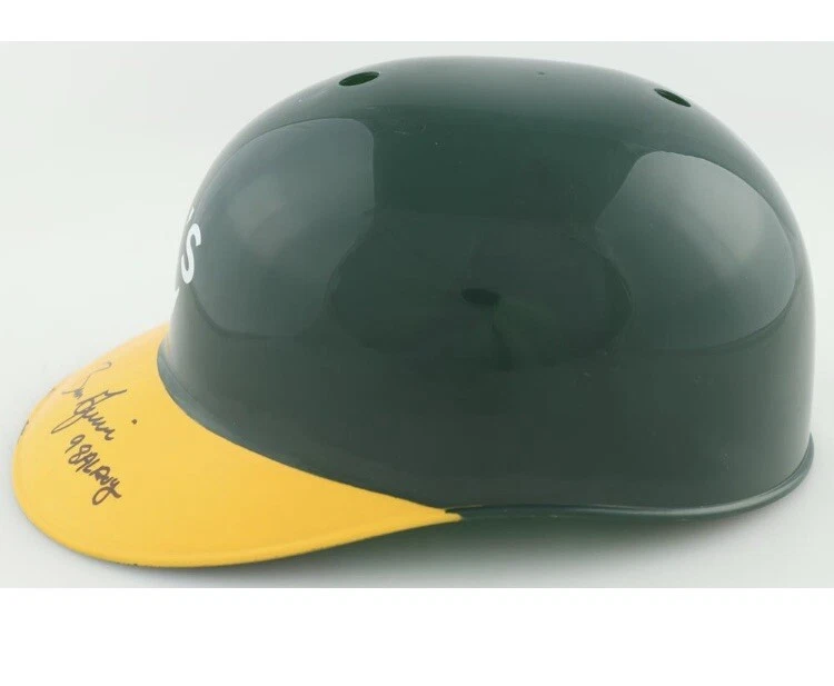 Ben Grieve Signed Athletics Batting Helmet Inscribed "98 AL ROY" (Schwartz) - Image 4 of 4