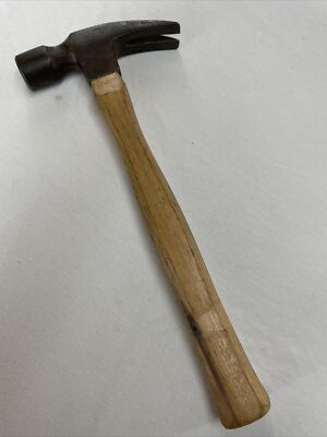 Vintage Craftsman 28oz Straight Claw Framing Hammer Reg Trade Mark-M=USA