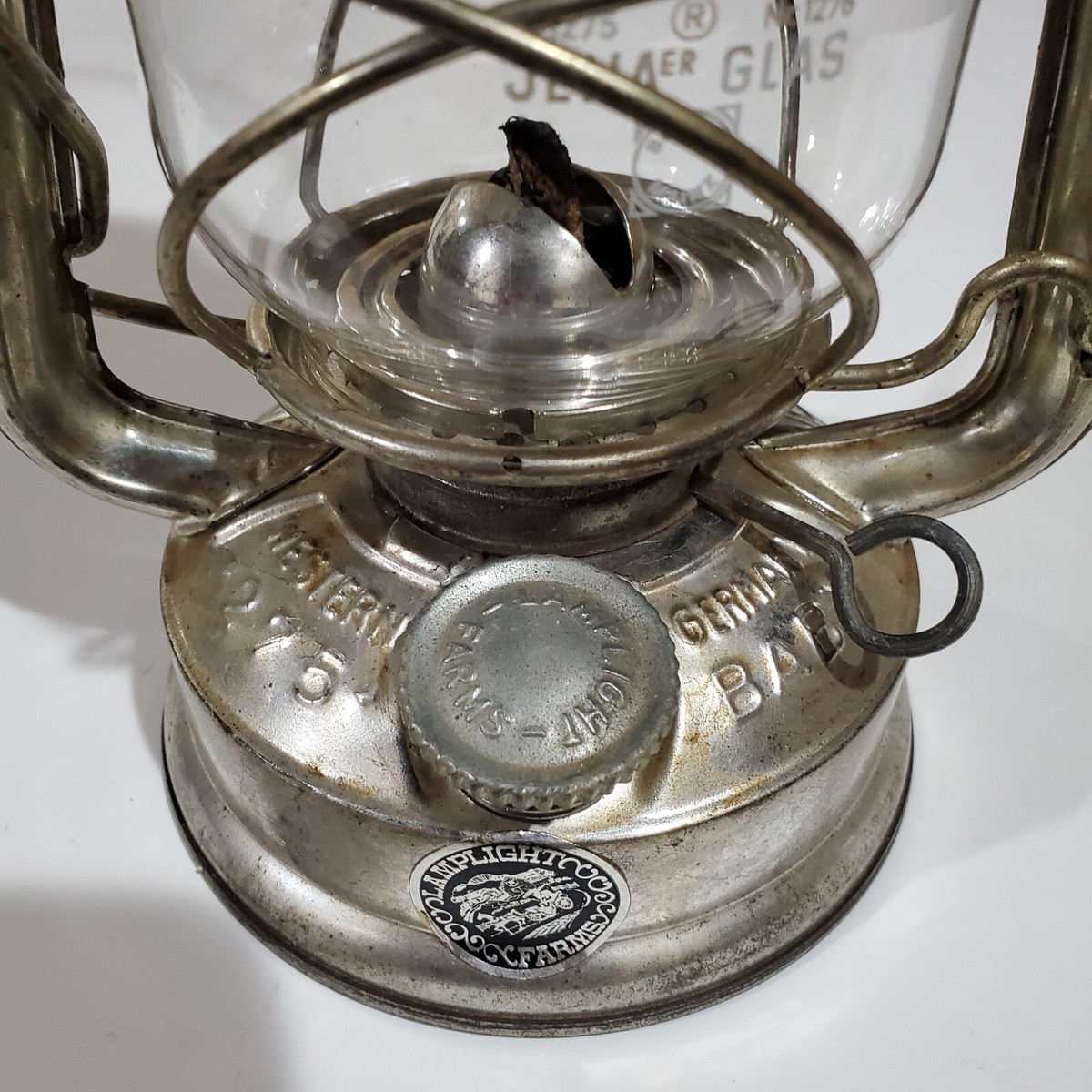 Vintage Original Nier Feuerhand 275 Baby Oil Lamp Lantern Vintage Original Nier Feuerhand 275 Baby Oil Lamp Lantern