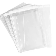 150 Pcs Clear Greeting Card Plastic Sleeves Fit 5x7 Inch Invitation Cards