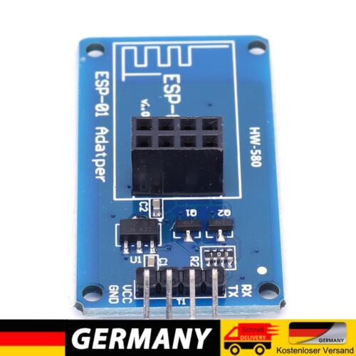 ESP8266 ESP-01 Breakout PCB Adapter 3.3V 5V 802.11b/g/n Compatible for Arduino - Bild 1 von 11