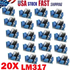 20pcs LM317 DC-DC Converter Adjustable Linear Regulator Step Down Circuit Board