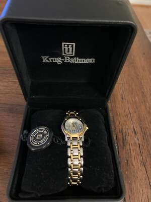Ladies' New Watch ''Krug-Baumen'' Marquis 4117KL , Silver/Gold Bracelete Band