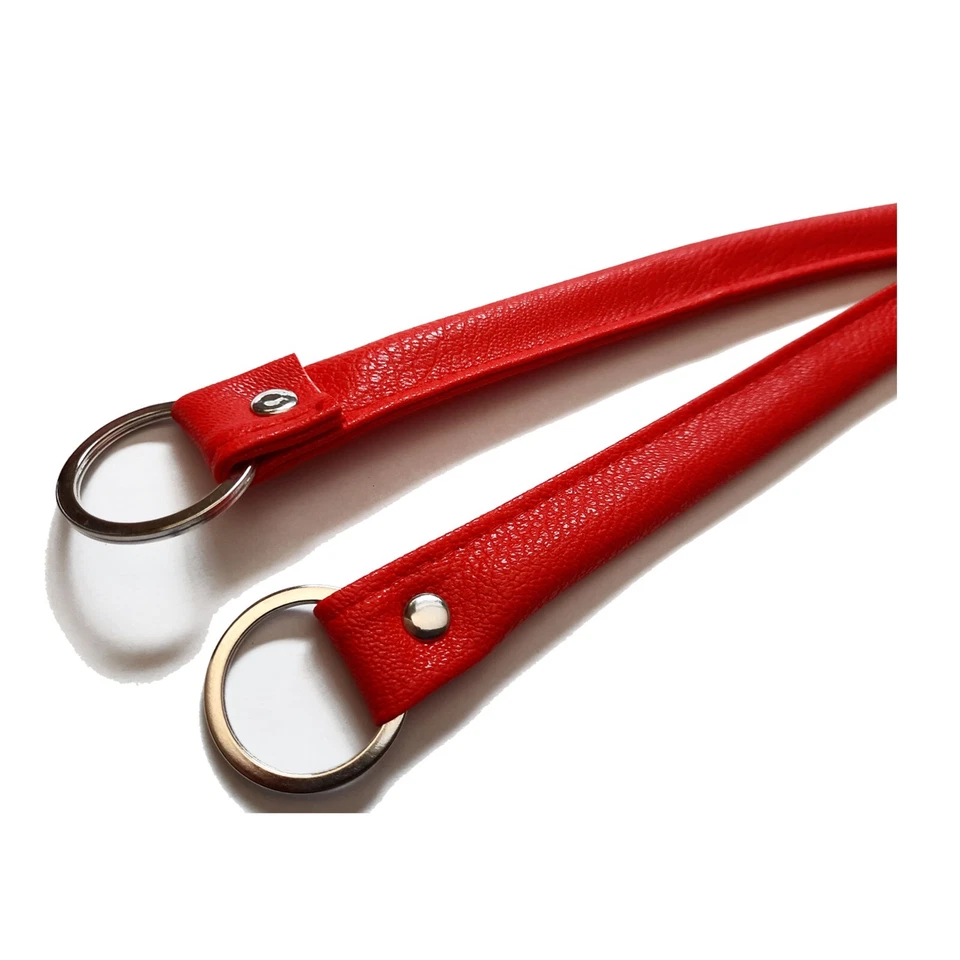 1 Paar Taschenhenkel Kunstleder 50 cm Taschengurt Träger Griff Gurtband Gurt - Bild 3 von 4