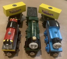 Thomas Tank Engine Wooden Railway Boys Train Exclusive Promo Holiday Gift 8pc