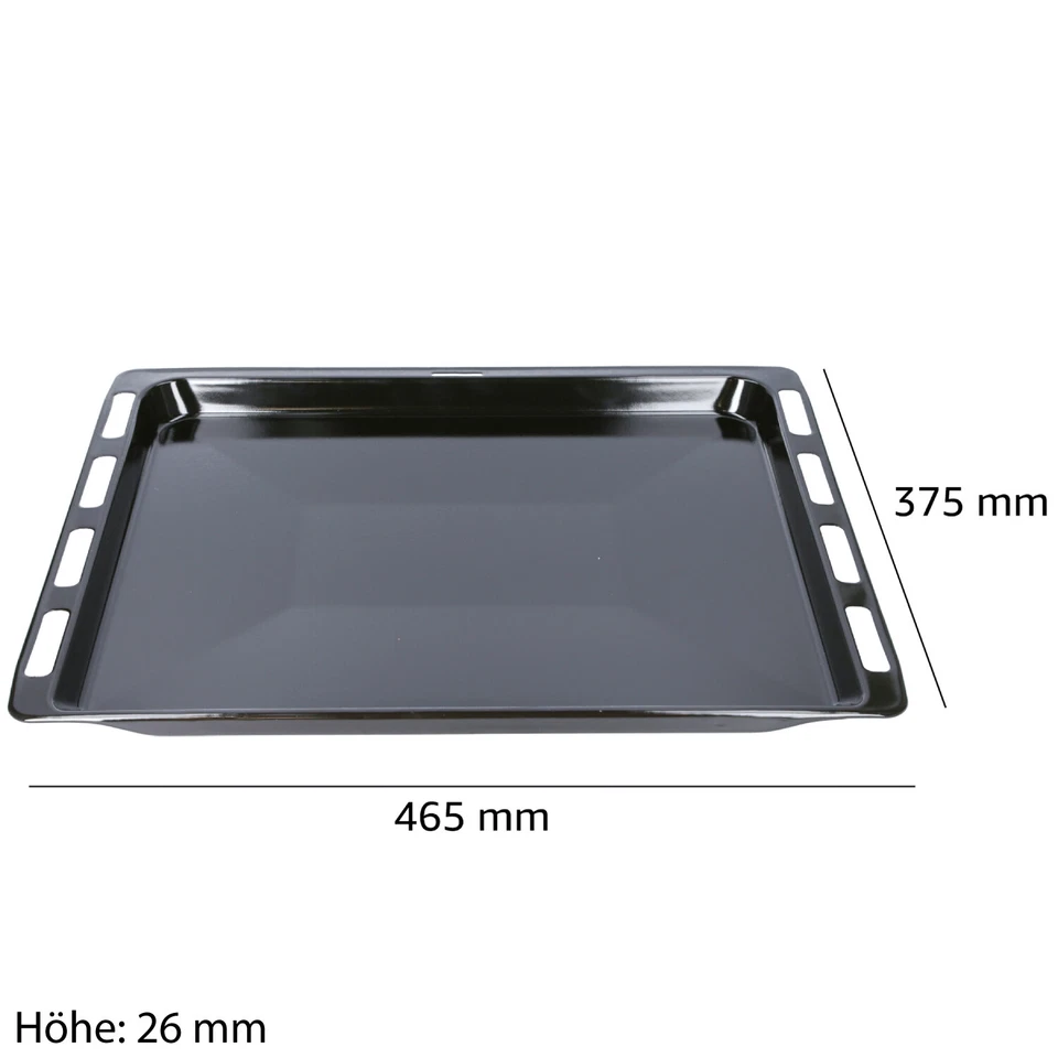 Original Siemens Bosch Neff Backblech für Herd 465 x 375 x 26 mm 662999 17008354 - Bild 2 von 4