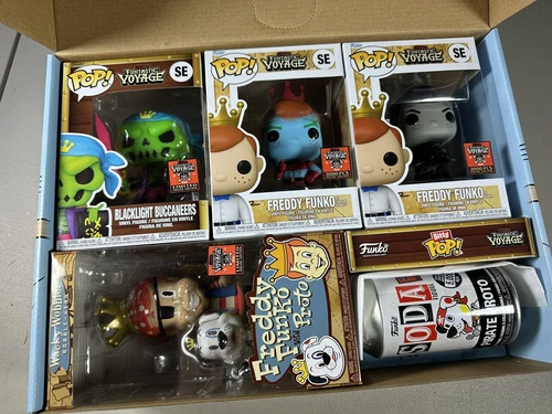 Blacklight Buccaneers Funtastic Voyage Box of Fun 2024 NIB SDCC 2024 FUNKO