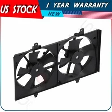 Radiator Condenser Fan Assembly For 2002-2006 2004-2008  Nissan Altima Maxima