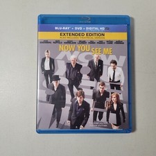 Now You See Me 2013   Blu  ray  DVD   Extended Edition   2  Disc Set   Thriller