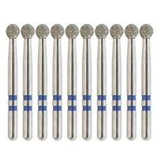 Dental Diamond Bur Z801/023M Round Medium Grit Zirconia Adjustment FG High Speed