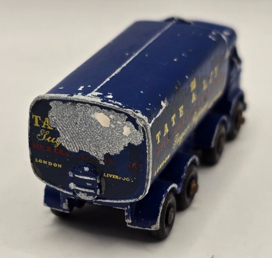 Lesney Matchbox N°10 - Foden 15 Tonnes Conteneur à Sucre - Bleu - Made In England
