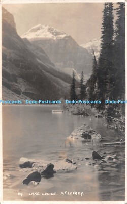 R486820 Mt Lefroy Lake Louise entlang der Linie der Canadian Pacific Railway Byron Harmo
