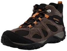 LikeNew Merrell Men Yokota 2 Mid Waterproof Hiking Boot, Bracken,