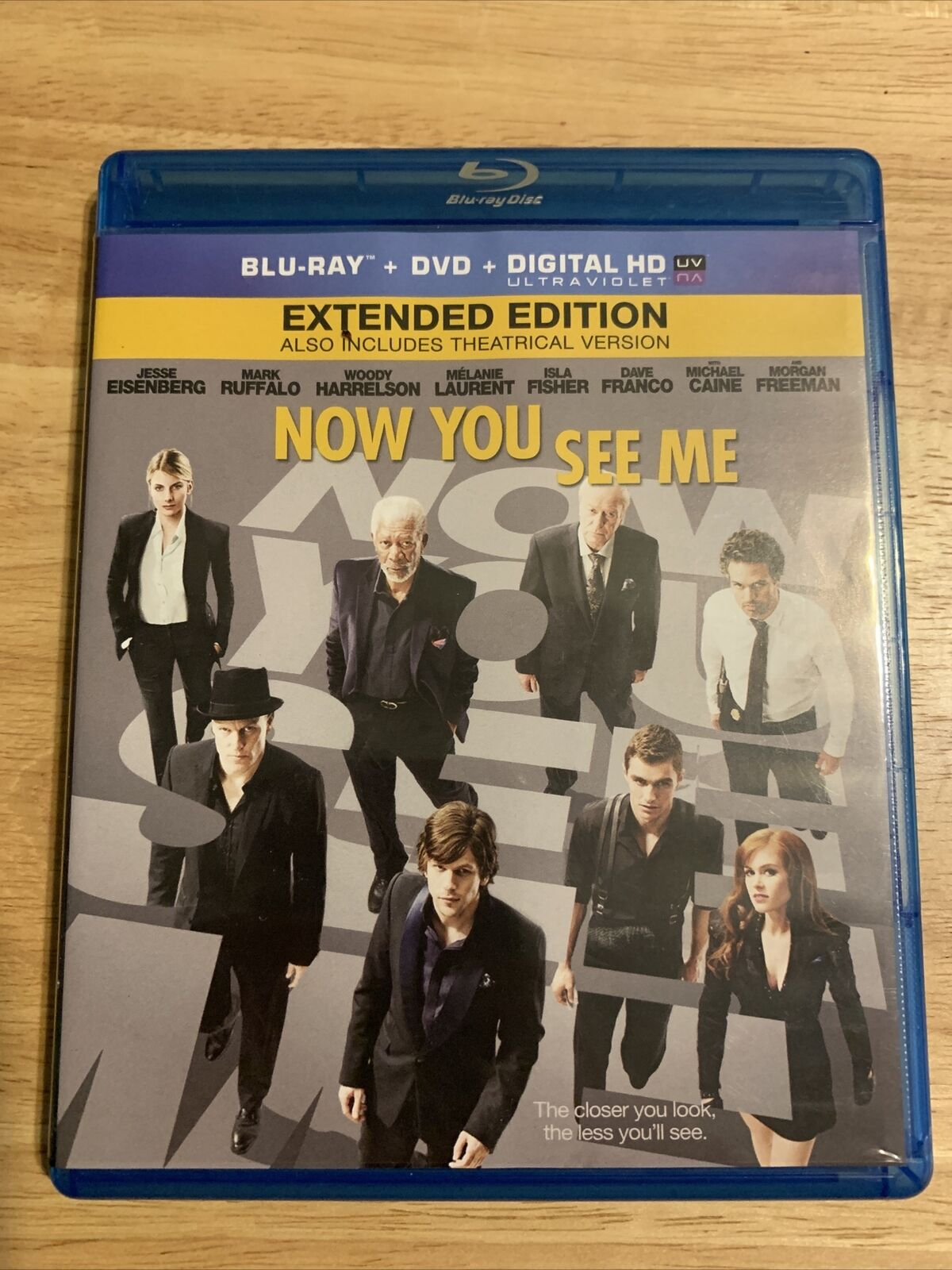 Now You See Me Blu-ray DVD 並行輸入品 Authentic 2-Disc US 2013 Release 業界No.1