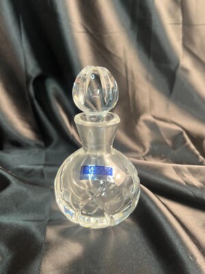 WATERFORD CRYSTAL MARQUIS PERFUME BOTTLE WITH LOVELY STOPPER VINTAGE