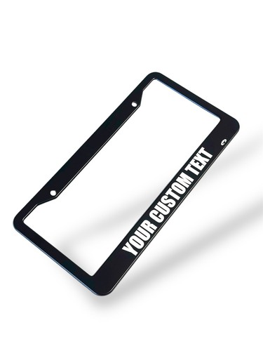 Custom METAL License Plate Frame For Cars, Trucks