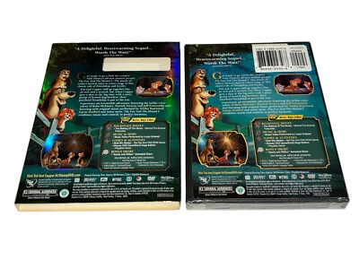 Authentic Disney: Fox and the Hound 2 II (2006 DVD Sequel) with