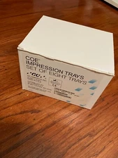 Metal Impression Tray Perforated Regular set of 8 dental GC America COE