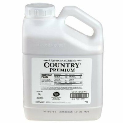Margarine Masterchef Liquid Margarine, 1 Gallon - 4 per case.