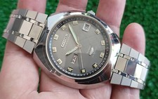 RARO OROLOGIO VINTAGE CITIZEN SEVEN STAR DELUXE AUTOMATICO 23 JEWELS MISURA 43 MM GENT