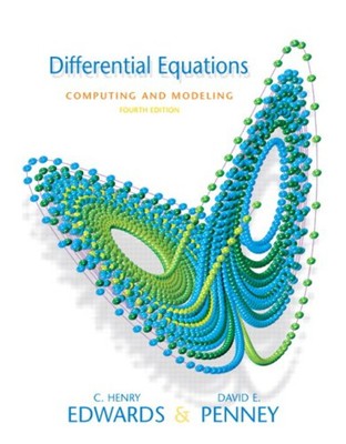 Differential Equations Computing and Modeling Hardcover