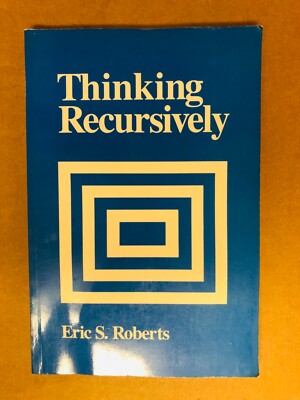 Thinking Recursively, Paperback by Roberts, Eric