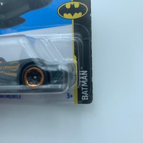 Hot Wheels Mattel 2023 Batmobile Card #103/250 Dark Gray / Orange Batman 3/5 - Picture 3 of 6