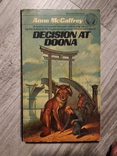 1983 Anne McCaffrey DECISION AT DOONA science fiction series first novel DEL REY