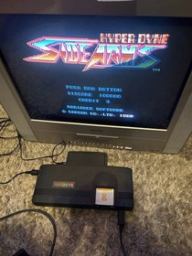 Sidearms (TurboGrafx 16 TG16 , 1989) Complete HuCard w/ Manual & Case *Smoker*