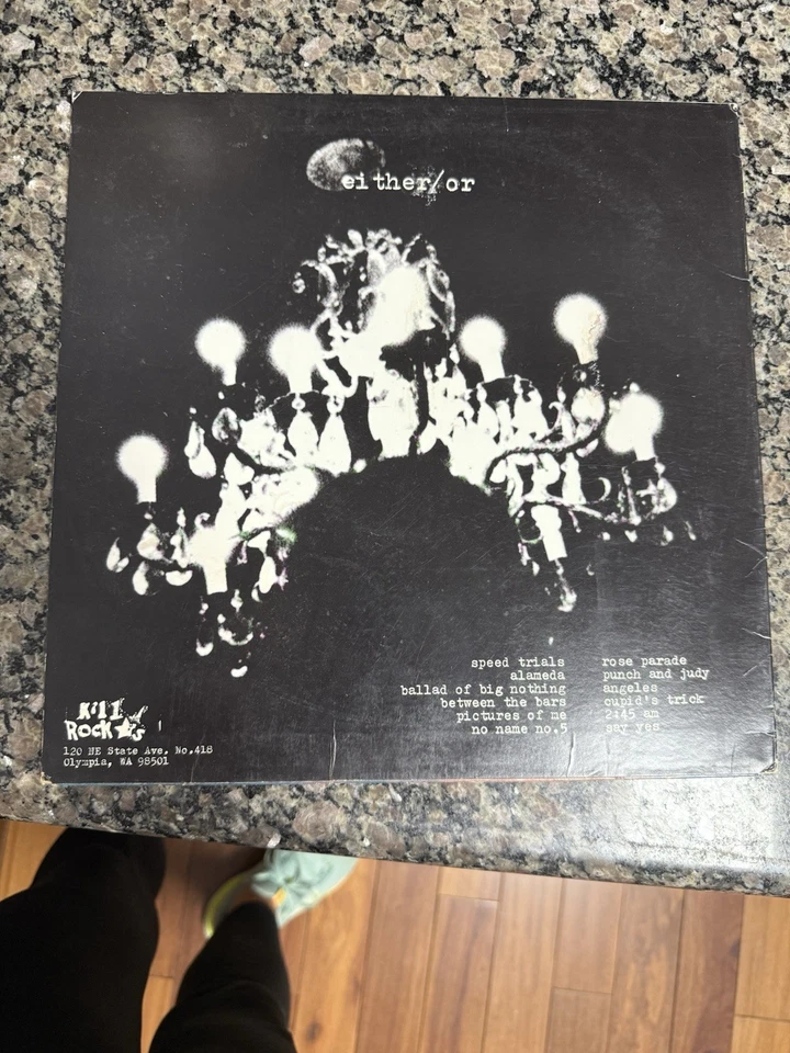 Elliot Smith Either/or LP (KRS 269, 1997) Indie Rock, First Edition - Image 4 of 4