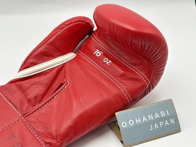 Winning16oz Boxing Gloves MS-600B Red Tape type Japan Authentic