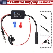 Car Auto Stereo Fm Am Radio Signal Antenna Aerial Signal Amp Amplifier Booster