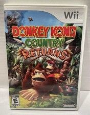 Donkey Kong Country Returns Nintendo Wii Complete In Case Tested Authentic