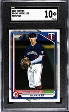 2024 Bowman Prospects #BP143 Brooks Lee SGC 10