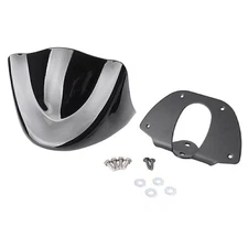 1x Lower Front Chin Spoiler Air Dam Fairing Cover For Harley Dyna FXDB FXD 06-17