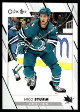2023-24 O-Pee-Chee #312 Nico Sturm San Jose Sharks Hockey Card