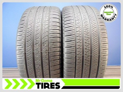 2 PIRELLI SCORPION TM ZERO A/S LR PNCS XL 285/40R23 USED TIRES 7.1/32 TREAD 111Y