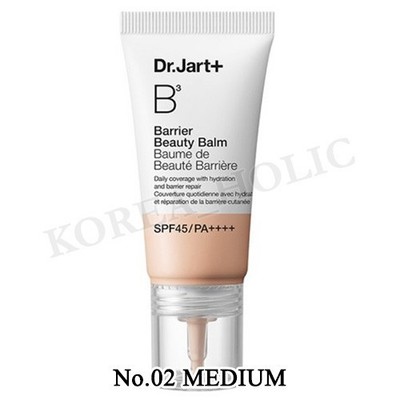 DR. JART+ Barrier Beauty Balm SFP45 PA++++ 30ml #02 Medium Koreanische Kosmet...
