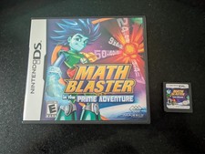 Math Blaster in the Prime Adventure Nintendo DS Game & Case - No Manual