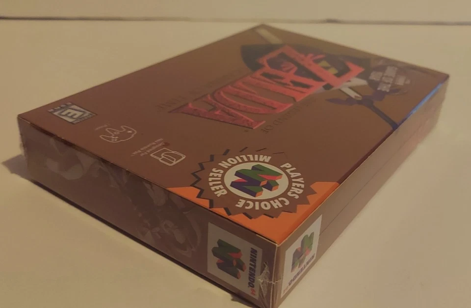 SEALED N64 The Legend of Zelda: Ocarina of Time (Players Choice) READ - Image 4 of 4