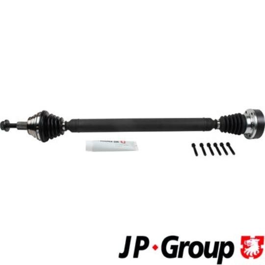 Arbre de transmission JP GROUP 1143107780 anti-vibration pour réparation de train Seat Skoda