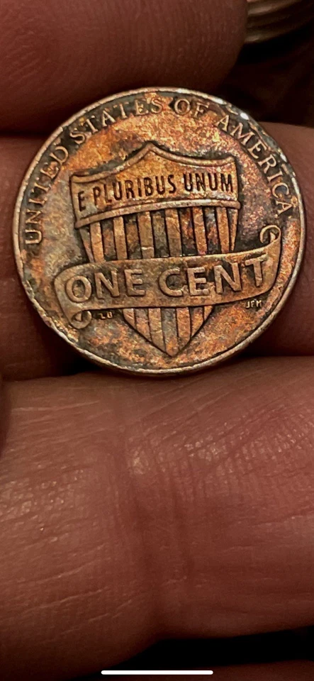 Moeda de um centavo 2012 recozida imprópria - Imagem 2 de 2