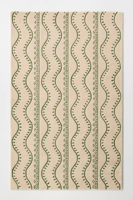 #ad Michaela Tufted Wool Wave Rug Designer Area Rug Living Room Rug Modern Rug $369.11