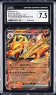 2024 POKEMON SVP EN-SV BLACK STAR PROMO #161 CHARIZARD EX CGC 7.5