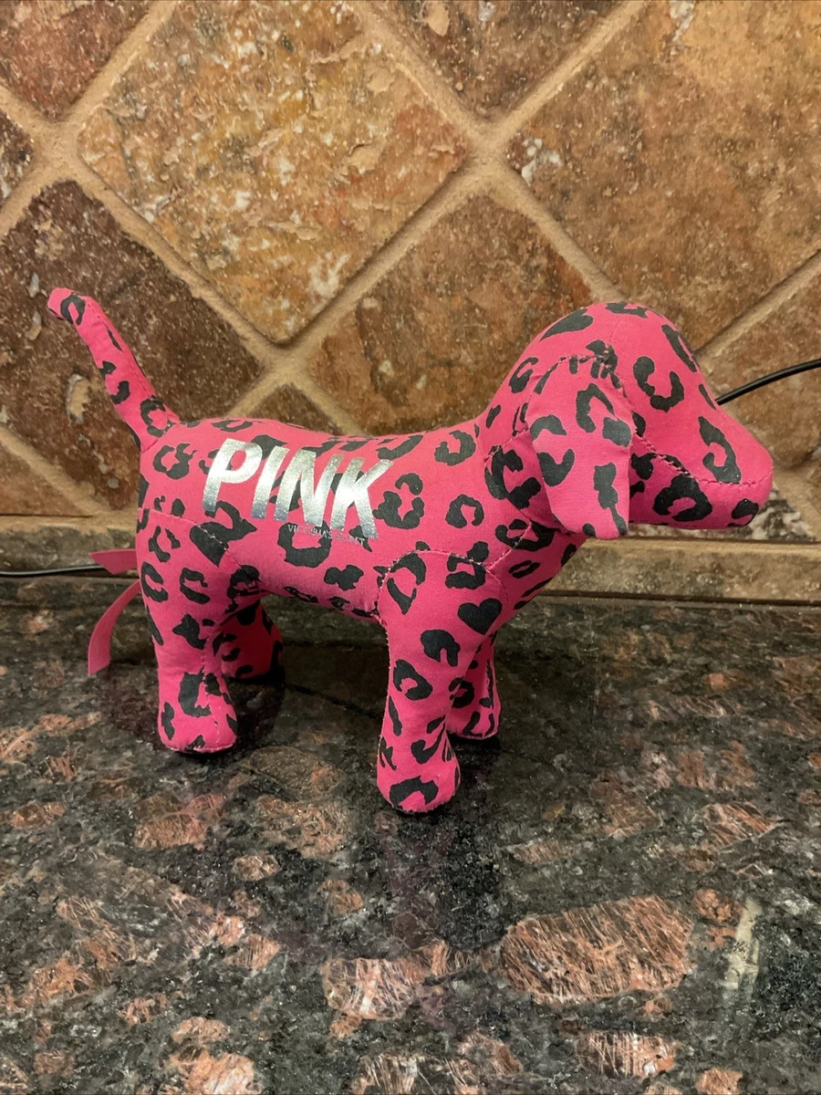 pinkdog様 Victoria's Secret Pink Dog Forever Pink Leopard Print Stuffed