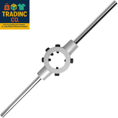 38Mm Die Stock Handle Wrench, for M12-M14 Adjustable Stock Die Wrench Handle Hol