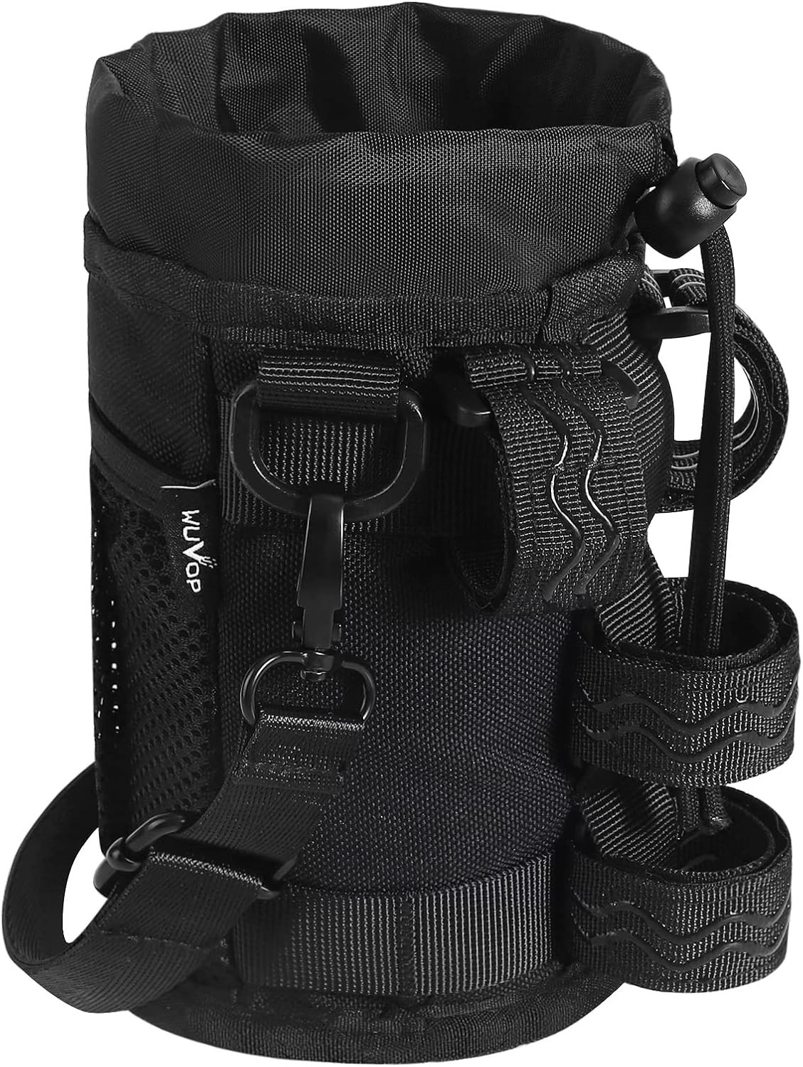 Bike Cup Holder Water Bottle Holder Handlebar with Mesh Pockets Univers